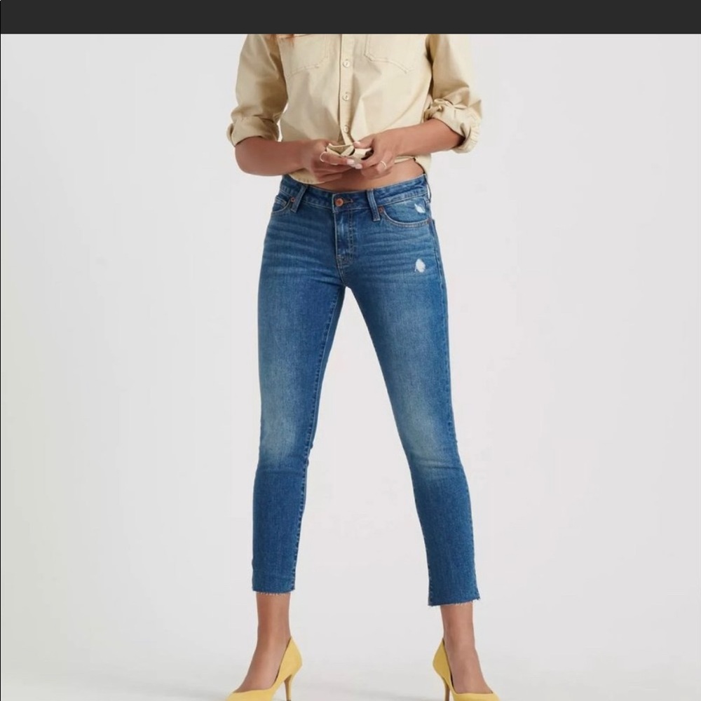 Lucky Brand 🍀 Lolita Capri ripped jeans